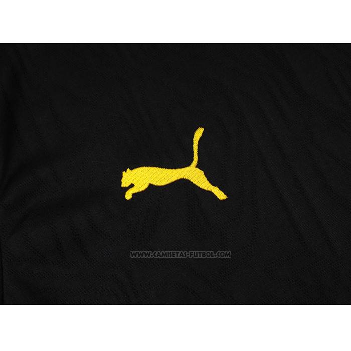 Chandal del Borussia Dortmund Manga Corta 2024-2025 Negro - Pantalon Corto